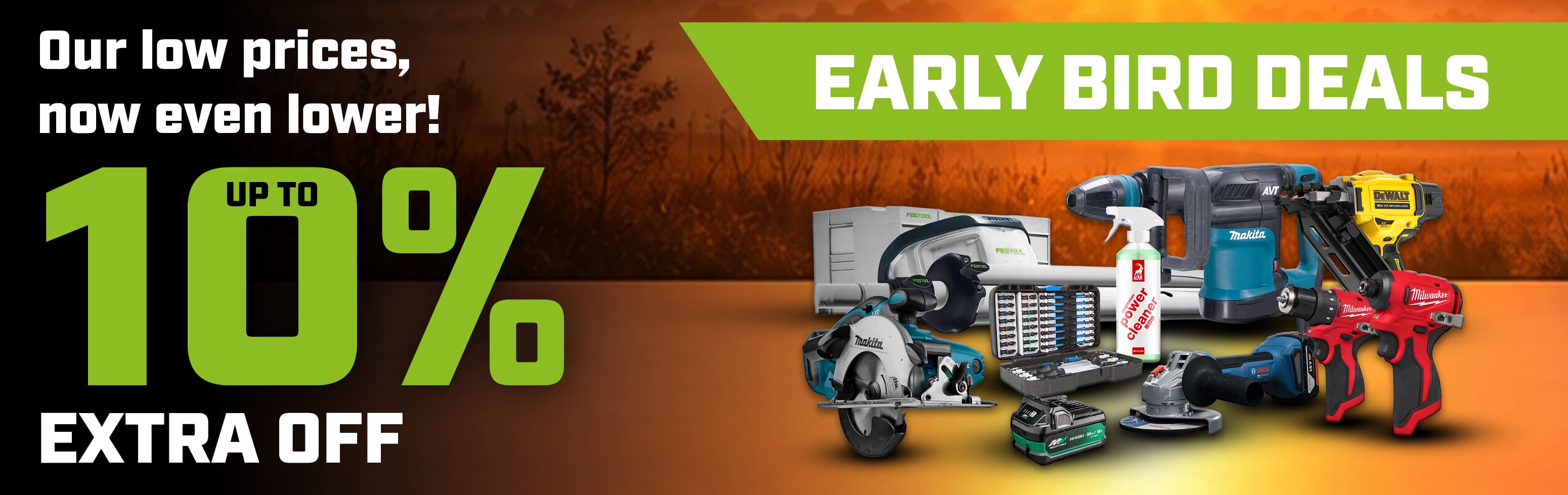 COM | Early Bird Deals!