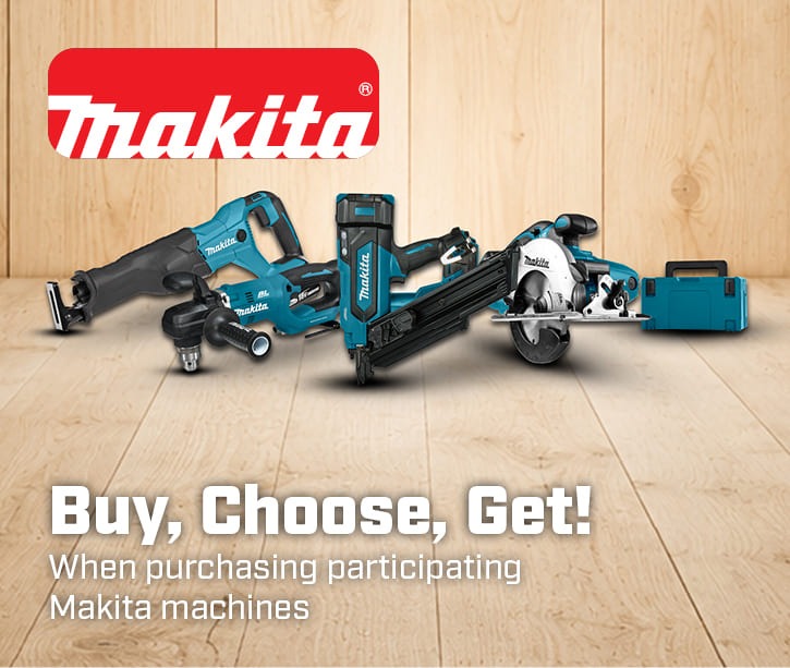 COM | Makita koop, kies, krijg!